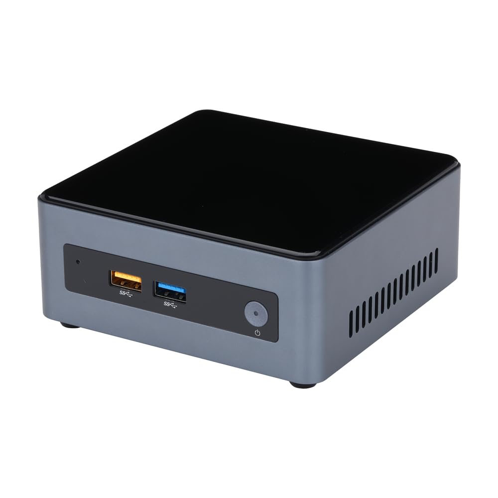 Micro Firewall Appliance/Mini PC, 2 x DDR4 /J5005 4-rdzeniowy procesor, mini komputer 16G RAM 256G SSD, komputer stacjonarny 4K 2HD, USB3.0, WiFi/Win10/Linux, karta Realtek Gigabit Ethernet do