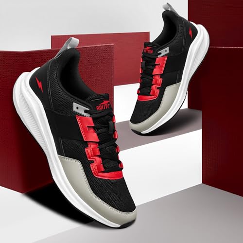 Image of BRUTON EVA Lite Sport Shoes Running Shoes for Men- Black