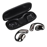 Annadue Übersetzungs-Ohrhörer 140 Sprachen, Touchscreen-Bluetooth 5.4-Kopfhörer mit Geräuschunterdrückung, Ladeetui, DREI Übersetzungsmodi, für Musikanrufe auf Reisen (Black)