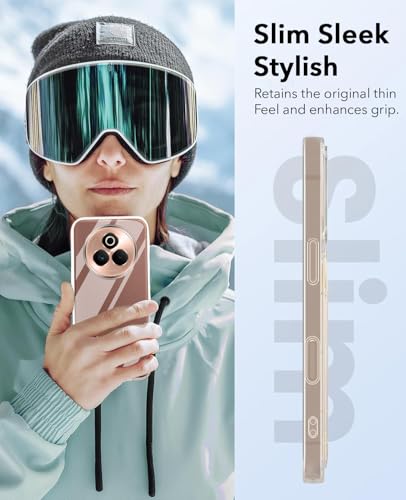 Image of Jkobi Lifetime Anti-Yellow Clear Back Cover Case for Realme P3 Pro (Sleek Hard Crystal | Shockproof and Camera Protection)