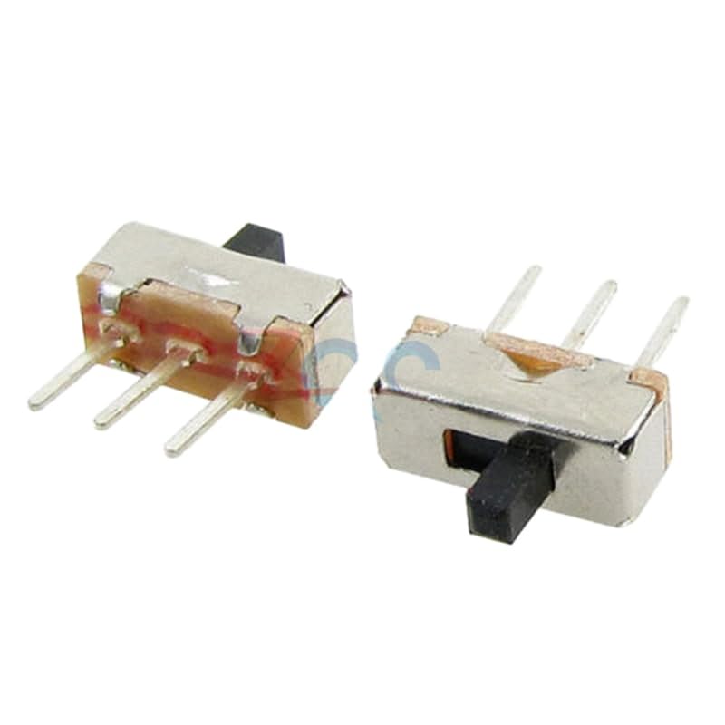 20PCS SS12D00G3 Slide Switch 2 Position SPDT 1P2T 3Pin PCB Panel Mini Vertical Toggle Switches for DIY Electronic Accessories