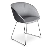 ✔ Ergonomisch und bequem sitzen: Die offene Gestaltung der Sitzschale bietet Komfort und Bewegungsfreiheit.