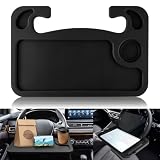 XTZFTD Car Steering Wheel Desk, 2-in-1 Car Food Tray