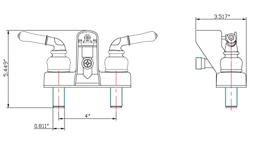 Dura Faucet Df-Sa110C-Sn Rv Tub & Shower Faucet Valve Diverter With Classical Handles (Brushed Satin Nickel) #TOP5