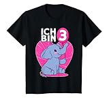 Elefant Geburtstag Ich bin schon 3 Geschenk