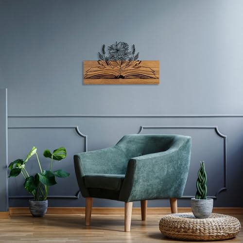 Accessoire mural en bois unique Wallity une touche poétique de nature