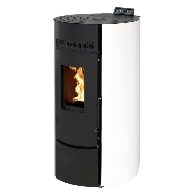 Pack Poêle à granules Interstoves LEANDRO 9 Etanche + Kit Conduit Ventouse (sortie façade) -