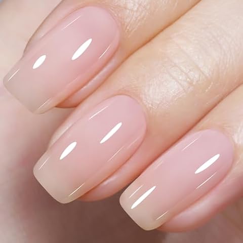 AILLSA Milky Pink Gel Nail Polish Cover