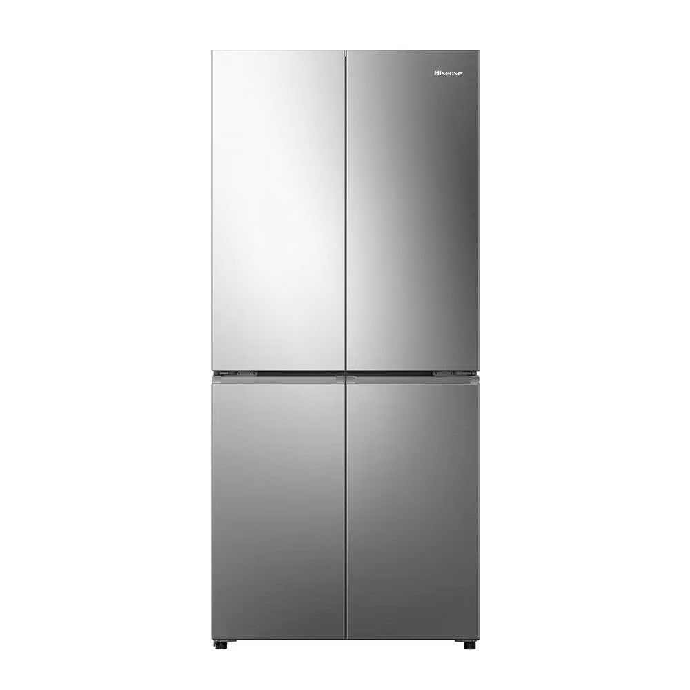 Hisense Geladeira 456L RQ5P470 Multi Door Inverter Wi-Fi Inox Dual Tech Cooling Metal Cooling My Fresh Choice 4 Portas Frost Free