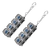 Matériau solide : ce porte-clés clavier fidget est conçu avec un design durable et fiable, offrant une expérience tactile fluide qui reste inaltérable au fil du temps, ce qui le rend idéal pour une utilisation à la maison, au travail ou à l'extérieur.