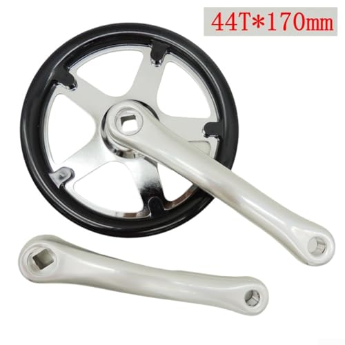 Plateau de vélo pliable 44T robuste avec pédalier 170mm de haute précision