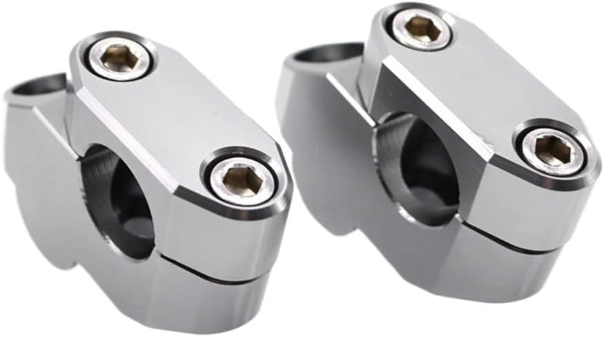 オートバイハンドルバーライザーバー 22mm バークランプ用ユニバーサルバイクハンドルバーライザー