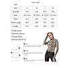 MakeMeChic Women's Casual Pullover Tops Bodysuit Long Sleeves Jumpsuit A Snake L