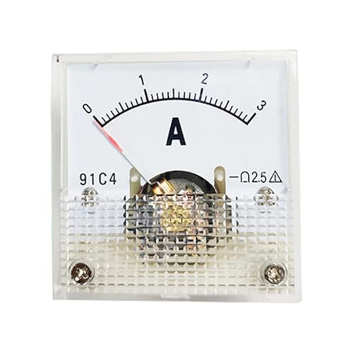 Ampèremètre analogique 91C4 avec pointeur mécanique haute lisibilité