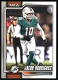 2026 Topps #378 Jacob Rodriguez NM-MT RC Rookie Dolphins Football Trading Card