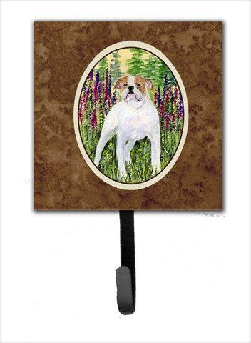 English Bulldog Leash Holder Or Key Hook