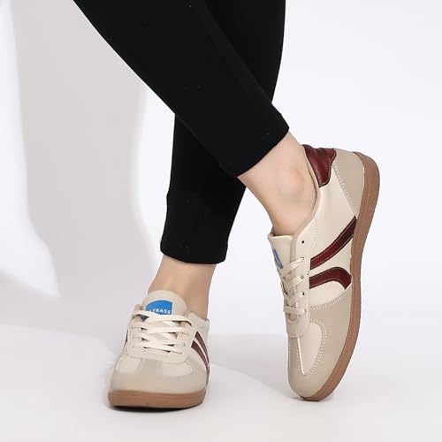 Image of TRASE Casual Sneaker Shoes for Women | Soft Cushioned Insole | Sneakers for Woman | Lightweight | Comfortable | Stylish, Trendy Girls and Women Sneakers with Laces