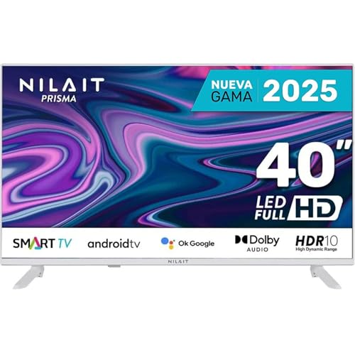 Nilait Prisma 40FC7002S 40 Zoll LED Frameless Full HD Smart TV White