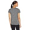 Under-Armour-Womens-Tech-Twist-T-Shirt Under Armour Women's Tech Twist T-Shirt , Black (001)/Metallic Silver , Large