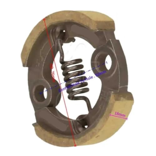 Assemblage embrayage 76MM 13081-0635 pour TJ53 TJ45 KBL53