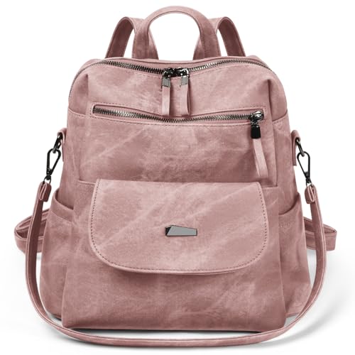 Aucuu Mochila Cartera para Mujer, Mochila de Mujer, Ligero Antirrobo Mini Mochila, Bolsa de Viaje Casual, Mochila de Escuela Bolsa de Hombro, Mochila de Viaje Linda para Niñas