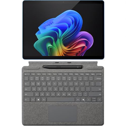 Microsoft Surface Pro Copilot+ PC with Keyboard (13" touchscreen, 16GB RAM, 512GB SSD) Platinum