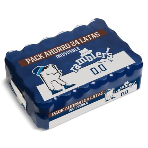 Cerveza 0,0% alcohol Ramblers de Dia lata 24 x 33 cl