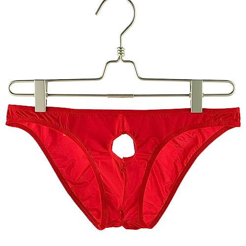 Mens Lingerie Sexy Underwear For Straight Men Mens Underwear Fashion Sexy Adult Low Rise Men's Open Hip Polyester2