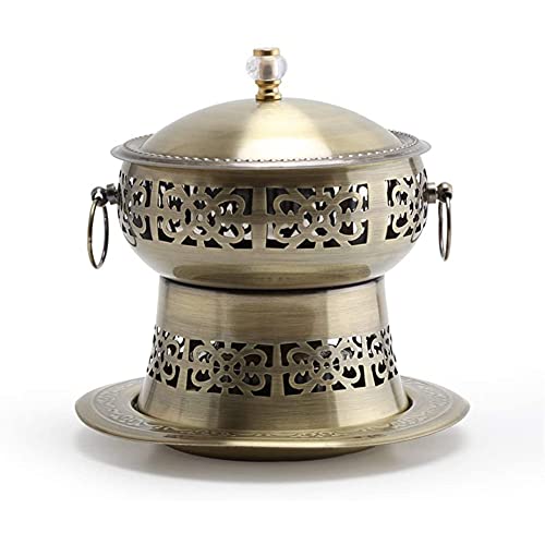 Olla Caliente Buffet Retro de Acero Inoxidable para Cocina miniatura 1