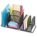 Safco Deluxe Organizer ORGANIZER,DESKTOP MESH,BK (Pack of5)