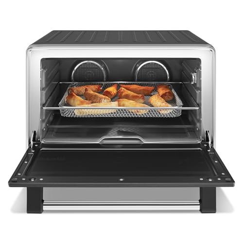 KitchenAid Digital Air Fryer Dual Convection Countertop Oven with Temperature Probe, Black Matte, KCO224BM by KitchenAid - Image 4