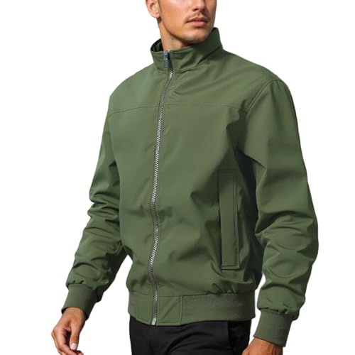 Veste décontractée homme pour affronter le vent frais de l'automne