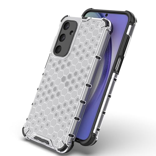 Image of Glasgow Back Case Cover Designed for [ Samsung Galaxy M35 5G ] (Stylish Look | Shock Proof) - Transparent