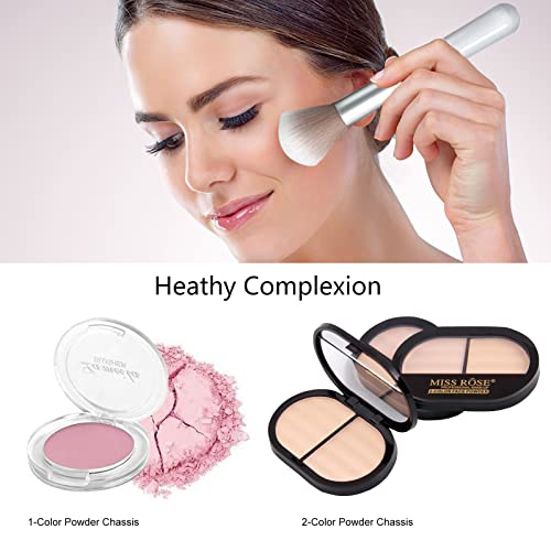 All In One Makeup Full Kit,Simple For Women, Easy To Carry Cosmetics, Sturdy Bag(Pink) #TOP2