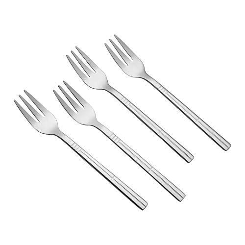 Eudokky Juego de 12 Piezas Tenedor de Torta, Tenedores PequeñOs de Postre Cover