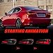 VAVNLR Tail Lights for Lexus IS250 IS350 ISF IS 220d 2006-2012 LED Tail Light Assembly Smoke Black Sequential Rear Lamps Turn Signal, Start-up Animation, Plug and Play