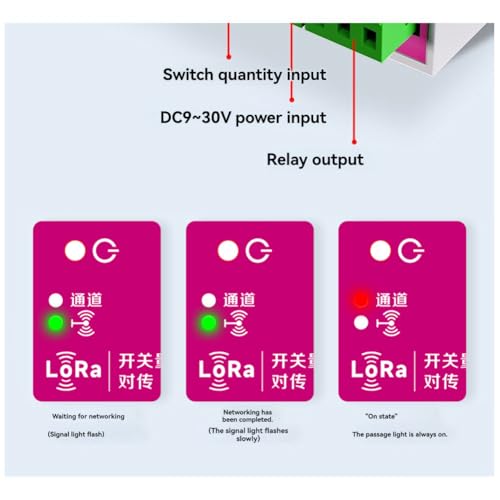 Module de commande d'interphon Lora commutateur bidirectionnel sans fil distance - 4