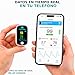 Imagen de Pulsioxímetro de Dedo FARMAQO Profesional Certificado CE con App Bluetooth iOS Android