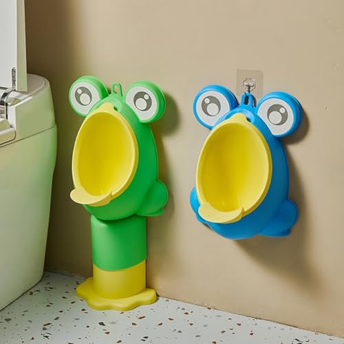 Orinal colgante para pequeños con diseño de dibujos animados para baño 8