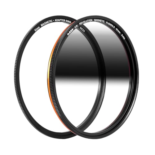 Filtre magnétique ND8 Kase Wolverine Revolution inversé 3 arrêts verre optique antichoc 67mm