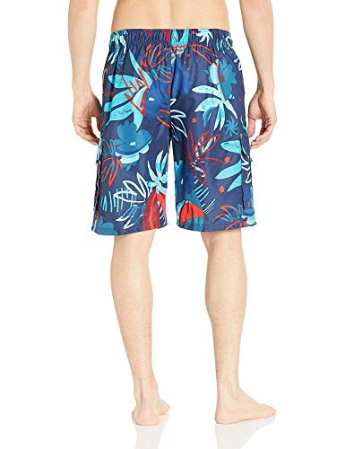 Image of Kanu Surf Men's Big Viper Extended Size Stripe Swim Trunk