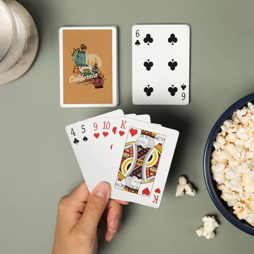 Baraja de Poker Livermore California, 52 naipes miniatura 2