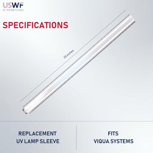 Repuesto Manguito de Cuarzo QS-012 para Sistemas VIQUA miniatura 2