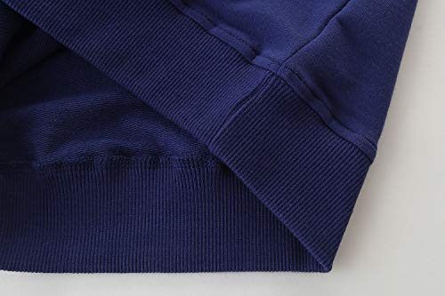 Hongshilian Suéter infantil unissex fofo desenho de algodão, Unicorn & Moon, 4T