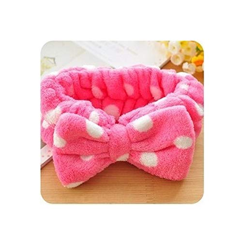 Diadema elástica para el cabello con nudo para spa, deportes, yoga, tratamiento de cuidado de la piel, textura suave que mantiene limpio lejos de adultos y niños adecuados