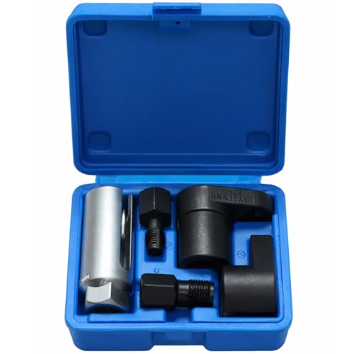 DASBSTE 5tlg Lambdasonden Steckschlüssel Werkzeugsatz 22mm Nüsse Set
