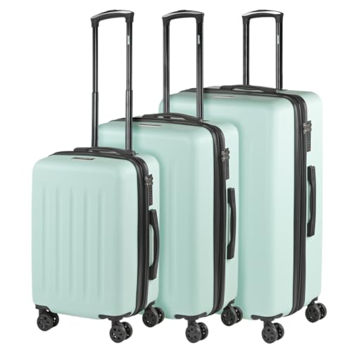 Skpat - Maletas De Viaje Cabina. Maleta Cabina 55x40x20 - Maletas De Cabina Con 4 Ruedas - Maletas De Viaje Pequeñas Ligeras. Trolley Cabina 175150, Verde Skpat - Maletas De Viaje Cabina. Maleta Cabina 55x40x20 - Maletas De Cabina Con 4 Ruedas - Maletas De Viaje Pequeñas Ligeras. Trolley Cabina 175150, Verde