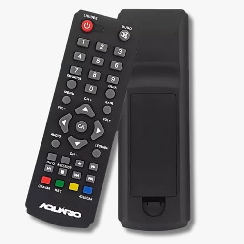 Controle Remoto Conversor Digital Aquário DTV7000 / DTV5000 Novo - com NF