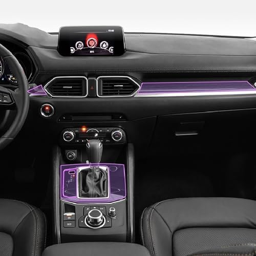 Film anti-rayures TPU transparent pour console Mazda CX-5 2017-2023