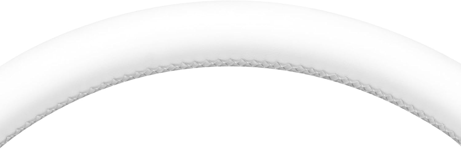 MEWANT Hand Stitch Steering Wheel Cover for Toyota RAV4 1998-2003 / Celica 1999-2006 / Corolla 2003-2008 / Matrix 2002-2008 / MR2 1999-2007 / Supra/Caldina, Custom Fit DIY Wrap Interior Accessories